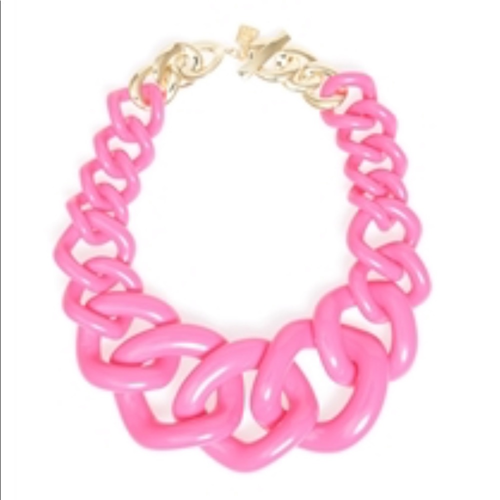 Zenzii Resin Link Statement Necklace